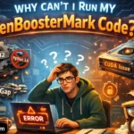 why can't i run my genboostermark code