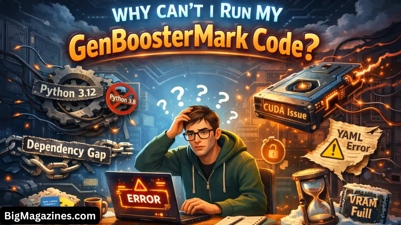 why can't i run my genboostermark code