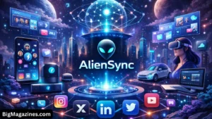 app and socials aliensync