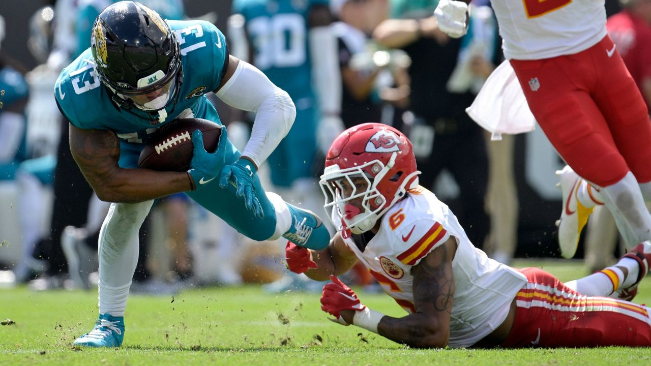 Jacksonville Jaguars vs Kansas City Chiefs match player stats